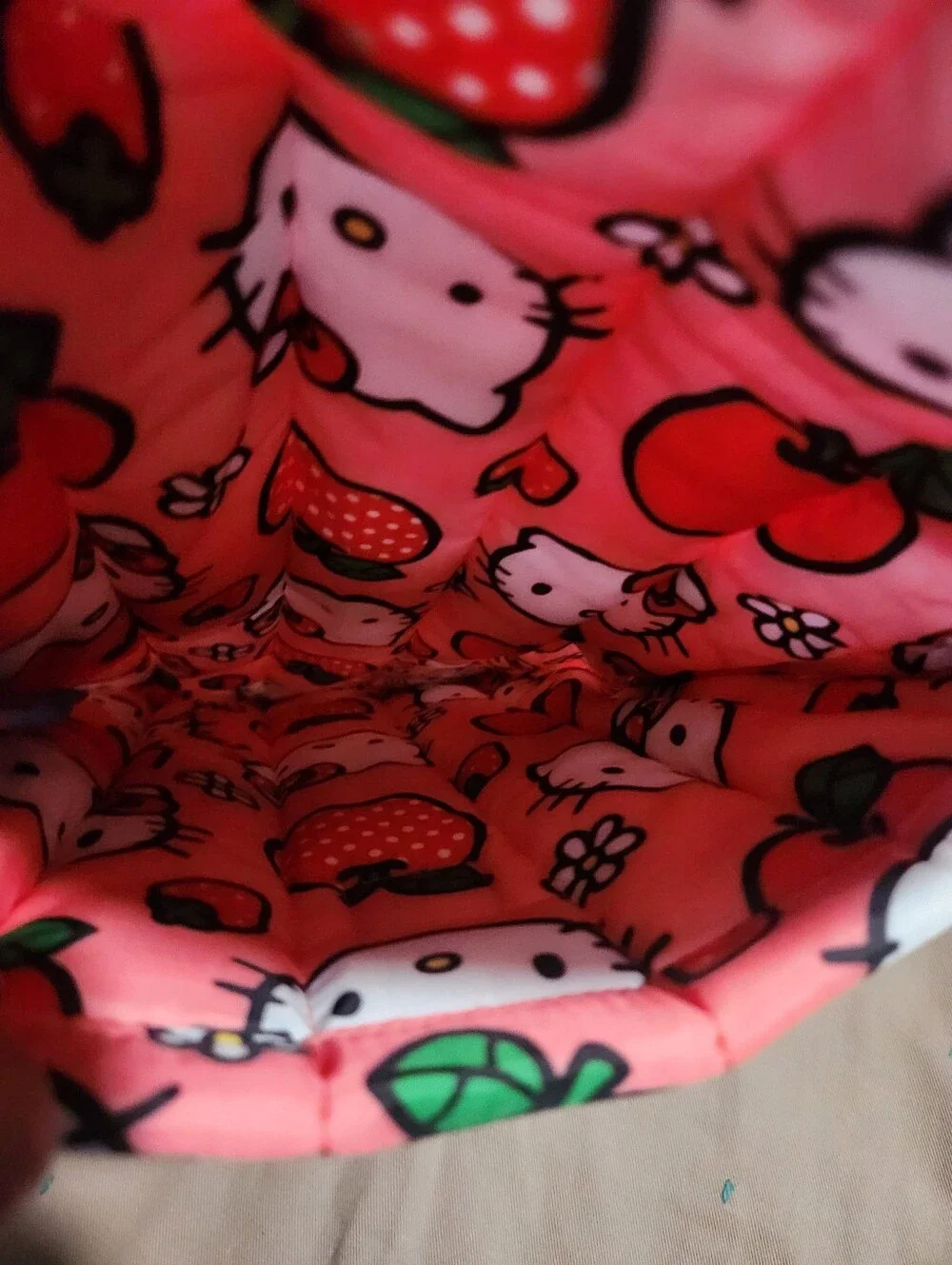 Hello Kitty Baggu Puffy Laptop Sleeve Case 13